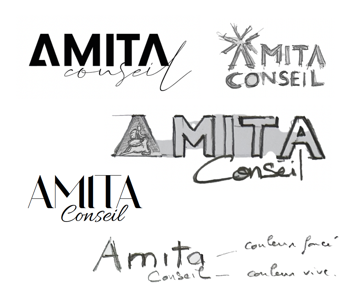 Realisation Logo - Amita conseil - 1